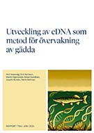 Omslagsbild Utveckling av eDNA som metod för övervakning av gädda